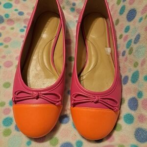 Talbots Pink and Orange Flats